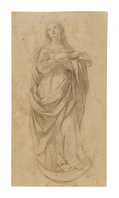 View full screen - View 1 of Lot 542. BOLOGNESE SCHOOL, 17TH CENTURY | THE IMMACULATE CONCEPTION.