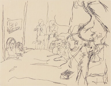 View full screen - View 1 of Lot 1102. JOHN LENNON | BED IN FOR PEACE.