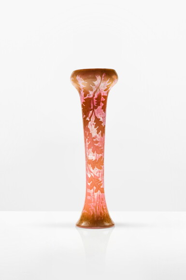 View full screen - View 1 of Lot 306. Chêne Rouvre vase, circa 1890 – 1894.