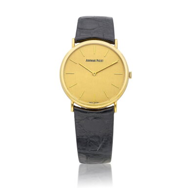 View full screen - View 1 of Lot 8101. A yellow gold wristwatch, Circa 1990 | 愛彼 | 黃金腕錶,約1990年製.