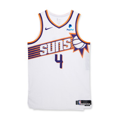 View full screen - View 1 of Lot 118. Chimezie Metu 'Christmas Day' Phoenix Suns 2023-2024 Game Worn Association Edition Jersey | Double-Double.