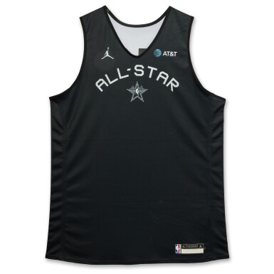 View full screen - View 1 of Lot 208. Kevin Durant ‘NBA All-Star Game’ Practice Jersey | Probable Wear.