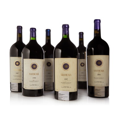 View full screen - View 1 of Lot 408. Sassicaia 1997 Tenuta San Guido (1 IMP).