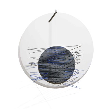 View full screen - View 1 of Lot 292. Rond avec cobalt.