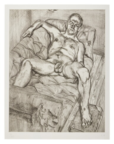 View full screen - View 1 of Lot 174. Man Posing (Hartley 27; Figura 44).