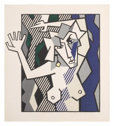 View full screen - View 1 of Lot 40. ROY LICHTENSTEIN | NUDE IN THE WOODS (CORLETT 174).