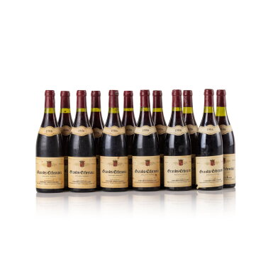 View full screen - View 1 of Lot 290. Grands Echézeaux 1986 Coquard-Loison-Fleurot (12 BT).