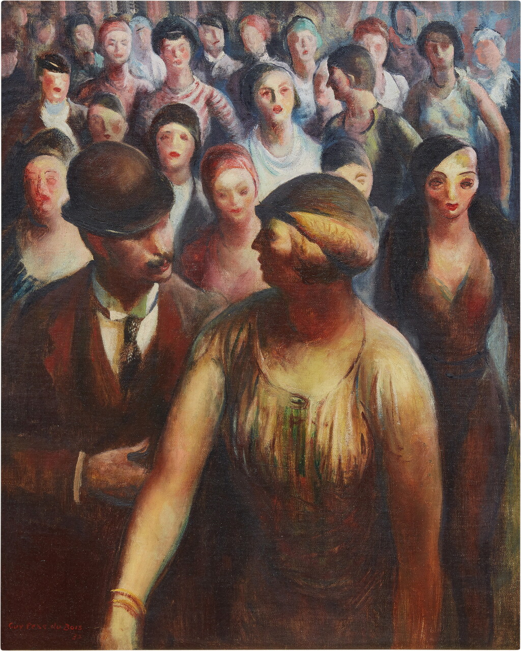 View full screen - View 1 of Lot 516. Conversation in a Crowd.