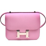 Mauve Sylvvester Epsom Mini Constance 18 Palladium Hardware, 2022