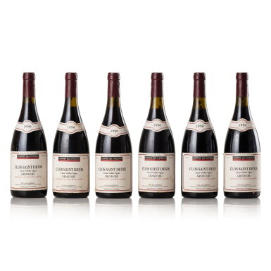 View full screen - View 1 of Lot 310. Clos St. Denis, Vieilles Vignes 1990 Domaine des Chezeaux (12 BT).