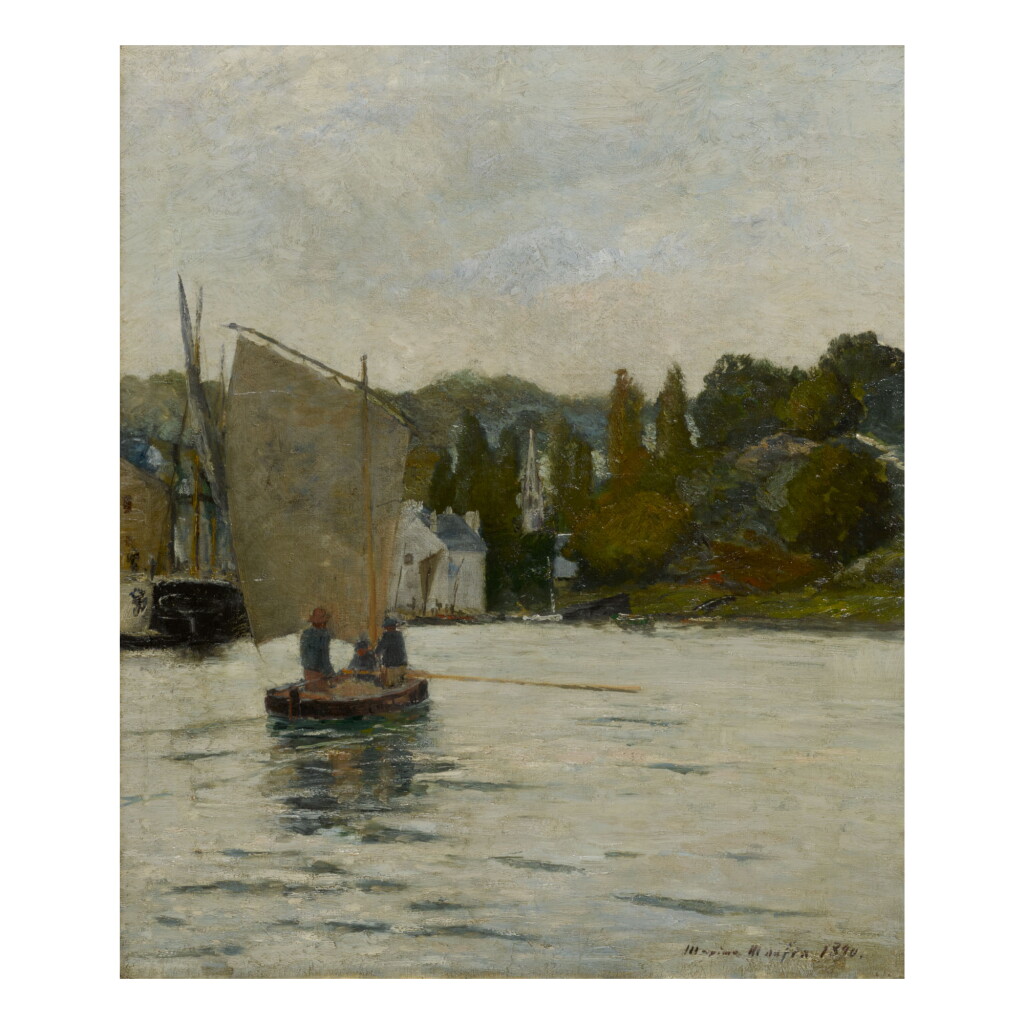 View full screen - View 1 of Lot 301. RETOUR DE PÊCHE, PONT-AVEN.