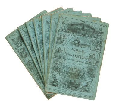 View full screen - View 1 of Lot 1029. Dickens, Charles | A Tale of Two Cities, in original monthly parts.