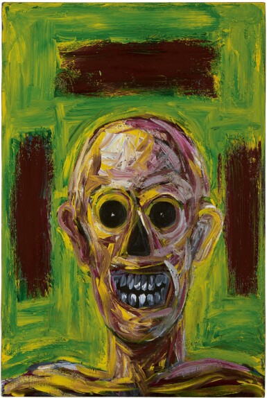 View full screen - View 1 of Lot 292. LUCAS SAMARAS | THE SPECTATOR (THREE RED BANDS).