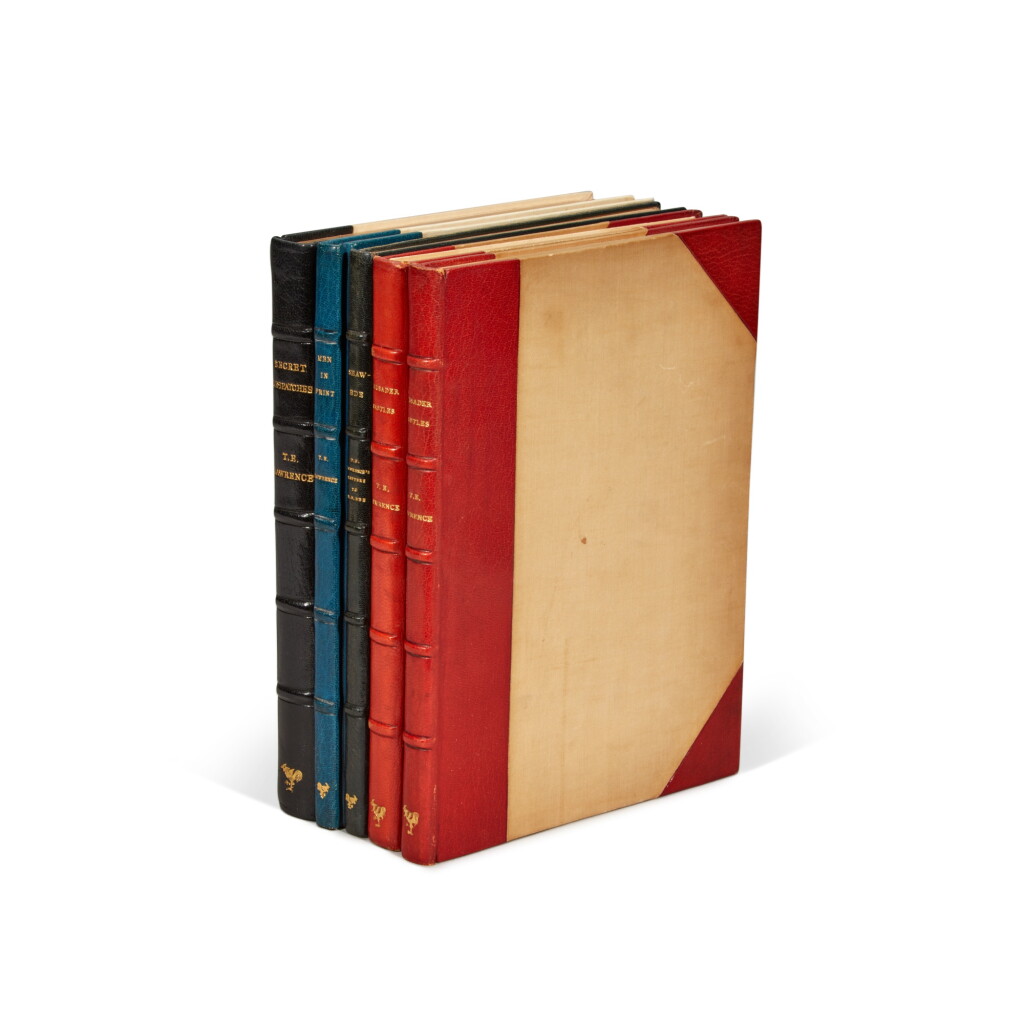 View full screen - View 1 of Lot 217. T.E. Lawrence | Group lot of Golden Cockerel Press publications .