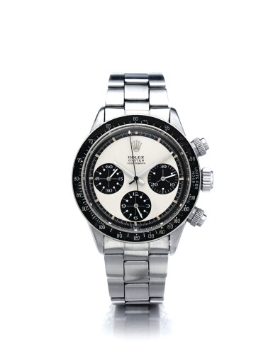 View full screen - View 1 of Lot 1. ROLEX | REFERENCE 6263 DAYTONA "PANDA MK 1.75 PAUL NEWMAN" A STAINLESS STEEL CHRONOGRAPH WRISTWATCH WITH BRACELET, CIRCA 1970.