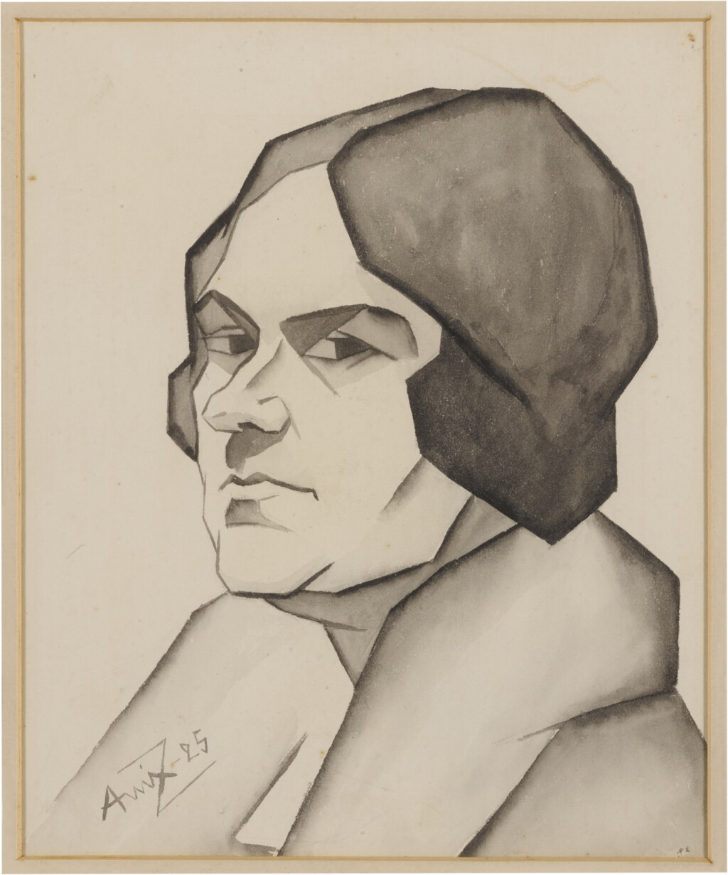 View full screen - View 1 of Lot 73. Portrait of a woman.