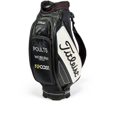 View full screen - View 1 of Lot 51. Ian Poulter Signed Golf Bag.