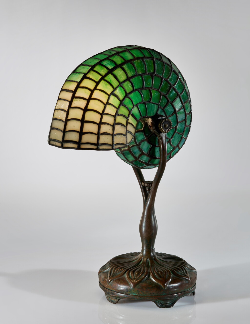 View full screen - View 1 of Lot 240. "Nautilus" Table Lamp.