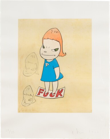 View full screen - View 1 of Lot 105. On the F-Word.