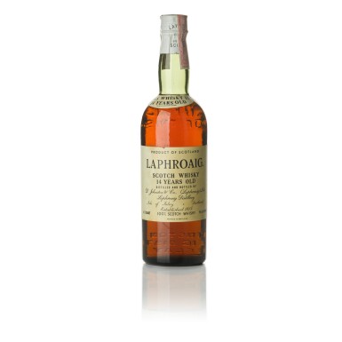 Voir en plein écran - Voir 1 du lot 208. Laphroaig 14 Year Old 45.7 abv NV.