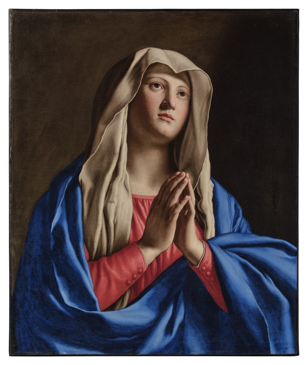 View full screen - View 1 of Lot 456. Madonna in Prayer.