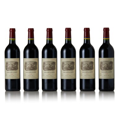 View full screen - View 1 of Lot 131. Carruades de Lafite 2000 (12 BT).