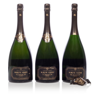 View full screen - View 1 of Lot 306. Krug 1988 (3 MAG).