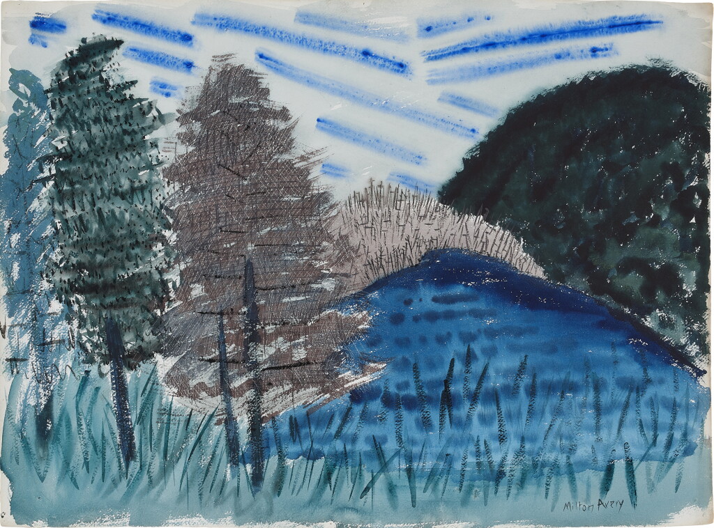 View full screen - View 1 of Lot 519. Pond and Pines.