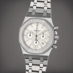 Royal Oak 'Kasparov', Reference 25860ST.OO.110ST.05 | A stainless steel chronograph wristwatch with date and bracelet | Circa 2002 | 愛彼 | Royal Oak 'Kasparov' 型號25860ST.OO.110ST.05 | 精鋼計時鏈帶腕錶備日期顯示,製作年份約2002