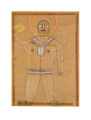 View full screen - View 1 of Lot 21. Wanjina Makes Yams Grow Up.