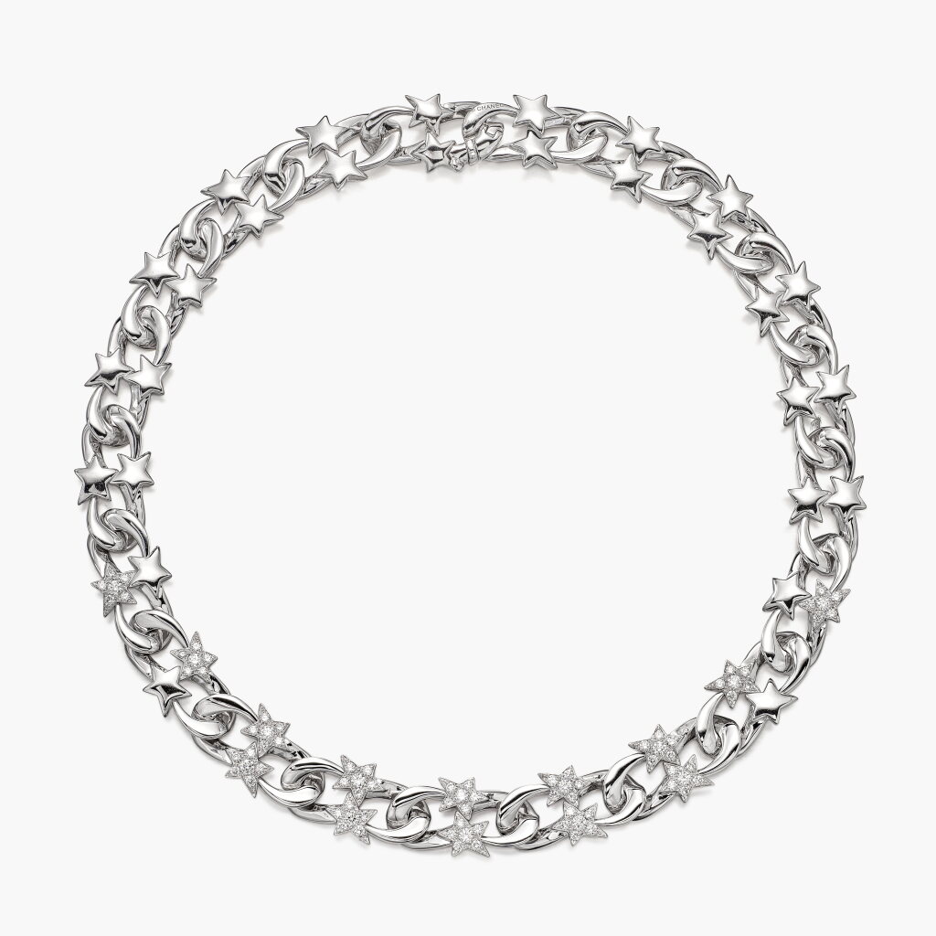 View full screen - View 1 of Lot 1274. White Gold and Diamond Necklace | 香奈兒 | K金 配 鑽石 項鏈.