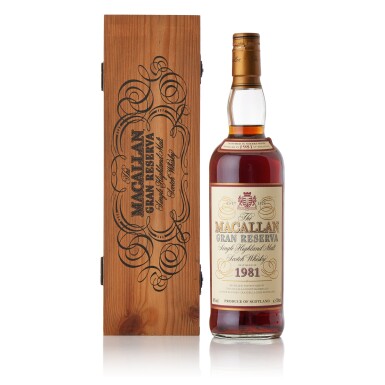 View full screen - View 1 of Lot 6035. The Macallan 18 Year Old Gran Reserva 40.0 abv 1981 (1 BT70).