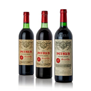 View full screen - View 1 of Lot 2612. Petrus 1980 (3 BT).
