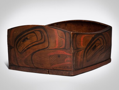 View full screen - View 1 of Lot 1. Bentwood Box, Northern Northwest Coast.