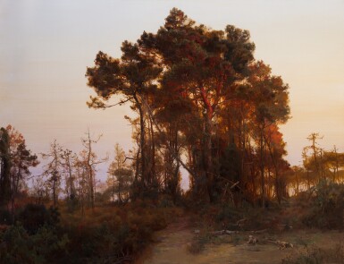 View full screen - View 1 of Lot 18. Red Sunset.