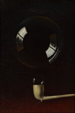 Still Life with Pipe and Bubbles