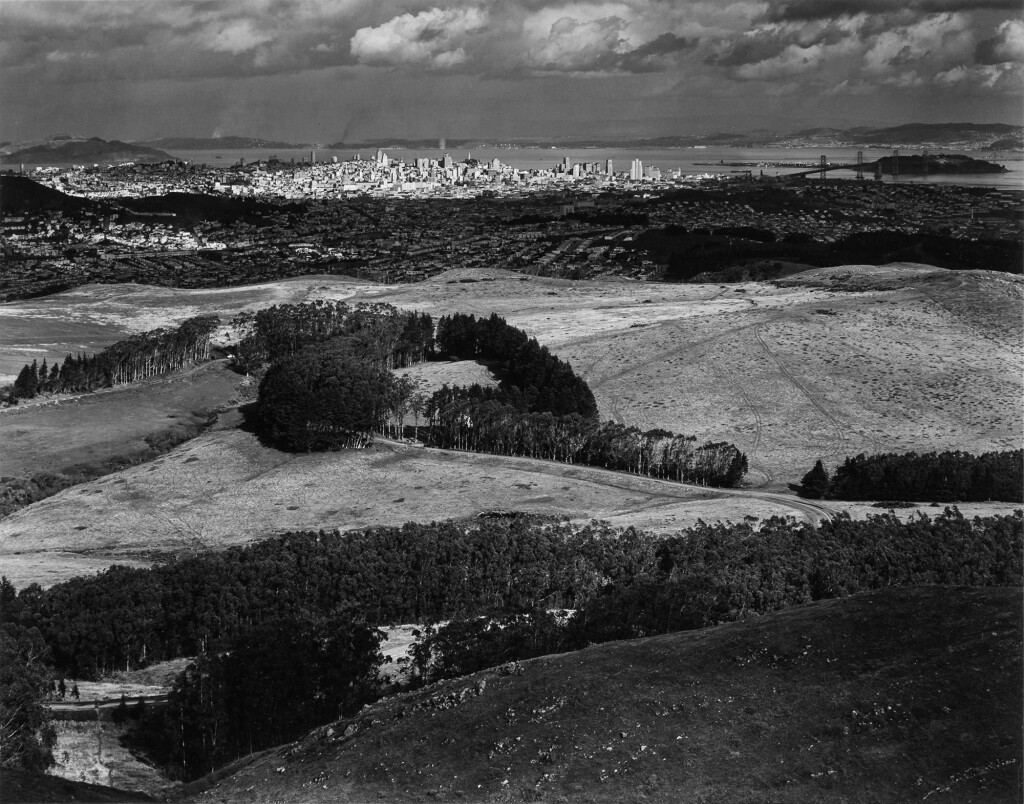 View full screen - View 1 of Lot 38. ‘San Francisco from the San Bruno Mountains, California’.