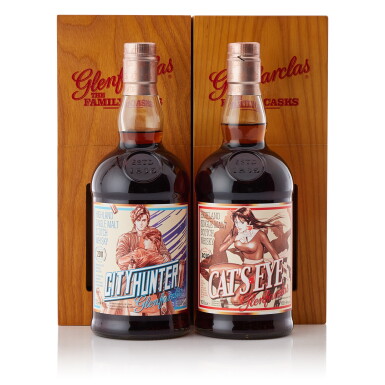 View full screen - View 1 of Lot 9282. Glenfarclas Cask #1534 and #1994 City Hunter 60.0 abv 2010 & 2011 (2 BT70).