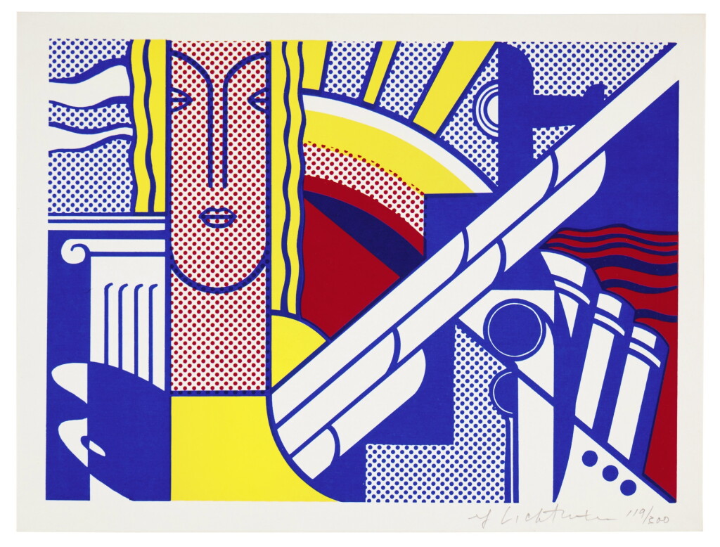View full screen - View 1 of Lot 599. Modern Art Poster.