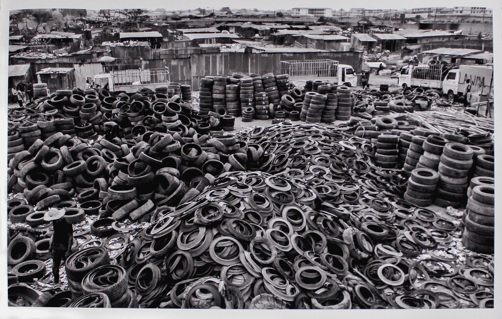 View full screen - View 1 of Lot 2. A Tyre Never Dies: Miles 12, Lagos, 2022.