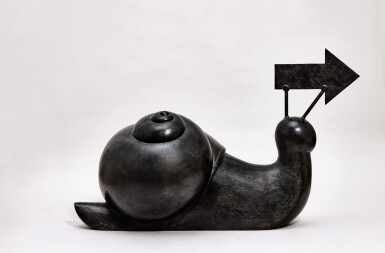 View full screen - View 1 of Lot 541. FRANÇOIS-XAVIER LALANNE 弗朗索瓦·沙維爾·萊蘭 | LE DIRECTION DE L'ESCARGOT 蝸牛方向標.