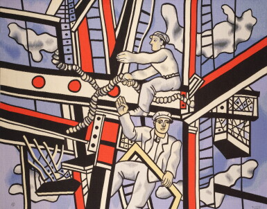 View full screen - View 1 of Lot 99. Les Anciens Constructeurs.