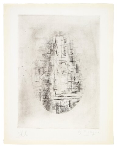 View full screen - View 1 of Lot 34. Pal (Bouteille de Bass et verre sur un table) (Vallier 9).