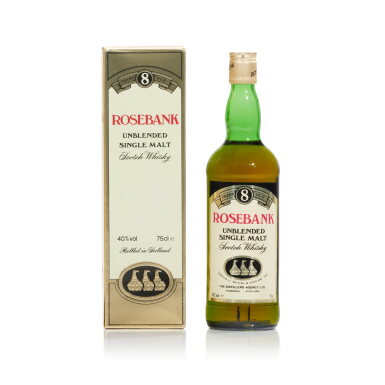 View full screen - View 1 of Lot 384. Rosebank 8 Year Old 40.0 abv NV (1 BT75).