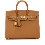 Gold Epsom Birkin 25 Sellier Gold Hardware, 2022
