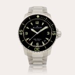 Fifty Fathoms, Reference 5015 A titanium wristwatch with date and bracelet, Circa 2020 | 寶珀 | FIFTY FATHOMS 型號5015 | 鈦金屬鏈帶腕錶,備日期顯示,約2020年製