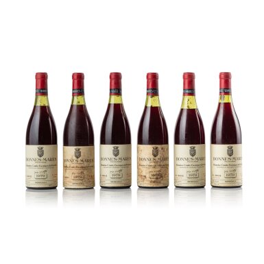 View full screen - View 1 of Lot 652. Bonnes Mares 1979 Comte Georges de Vogüé (6 BT).