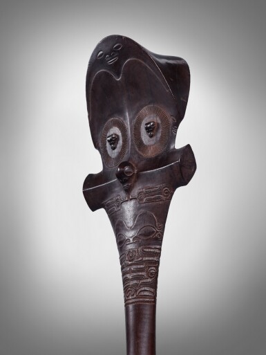 View full screen - View 1 of Lot 3. War Club, Marquesas Islands.