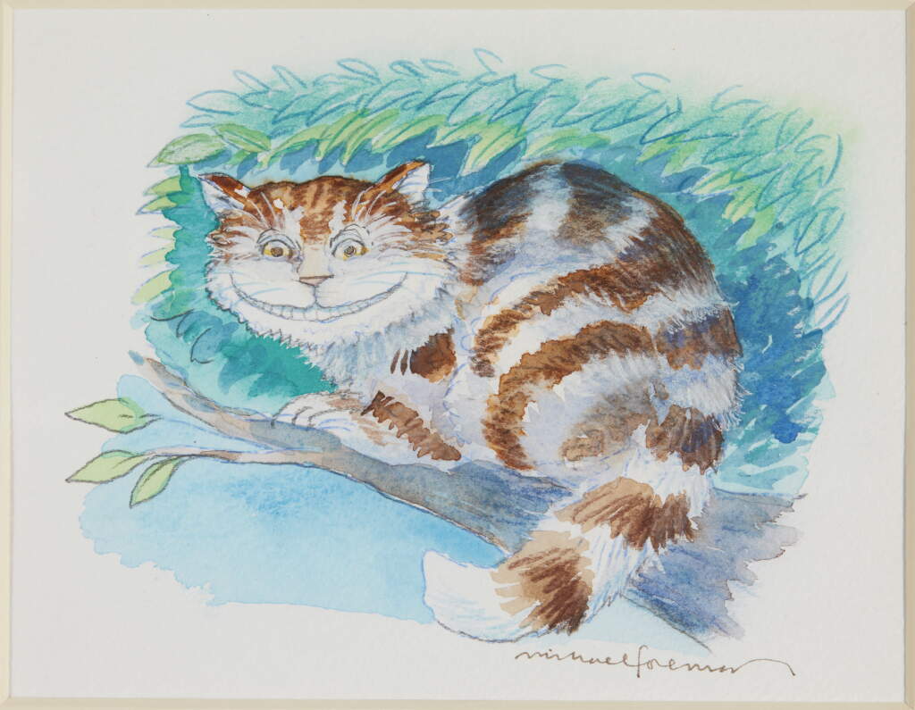 View full screen - View 1 of Lot 235. Foreman, Two illustrations from Alice's Adventures in Wonderland, 2004.