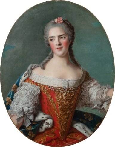 View full screen - View 1 of Lot 147. Portrait of Anne-Henriette de France, called Madame Henriette (1727-1752).
